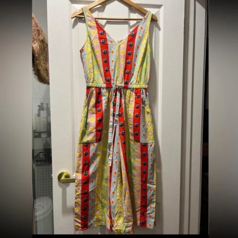 Jericho Road Clothing Rainbow fruit jumpsuit!